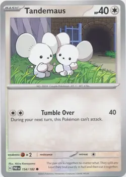 Pokemon - Tandemaus - 154/182 - Paradox Rift - Regular Common - NM/M - Image 1