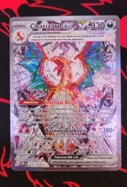Charizard 223/197 SIR OBF Obsidian Flames Special Illustration Rare Pokemon LP - Image 2