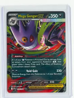 Pokemon Mega Gengar ex (56/152) Phantasmal Flames NM HOLO - Image 1
