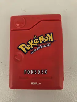 Vintage 1998 Pokedex Pokemon Nintendo Tiger Electronics Red Handheld Toy Works - Image 1