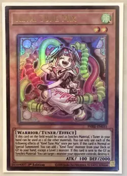 Yugioh! 1x Kewl Tune Mix PHRE-EN031 Ultra Rare 1st Ed NM - Image 1