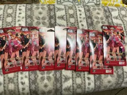 ONE PIECE Heroines EB-03 Sleeved Booster 8 pack lot - Image 1