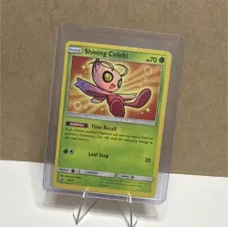 Pokemon Shining Celebi Promo SM79 Shining Legends Holo 70 HP Card - Image 1