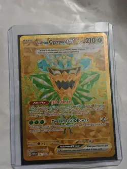 Pokemon TCG Teal Mask Ogerpon EX Scarlet Violet Twilight Masquerade Card 221/167 - Image 2