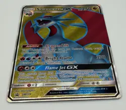 Pokemon Salamence GX SM139 Full Art Black Star Promo Near-Mint NM Pokemon Card - Image 3