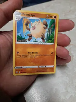 Primeape 134/264 Swsh08: Fusion Strike Regular NM Pokemon Card 2021 - Image 1