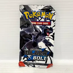 Scarlet & Violet Black Bolt Sealed Pokemon Card Booster Pack - Image 1