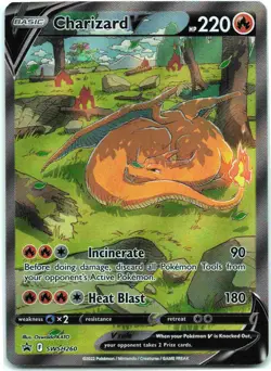 Charizard V Promo SWSH: Sword & Shield Promo Cards SWSD Fire Holofoil SWSH260 20 - Image 1