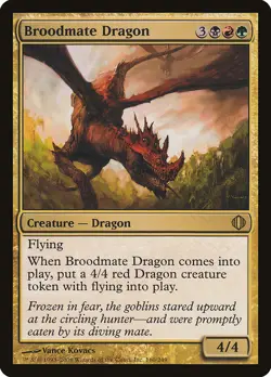 MTG Broodmate Dragon ** Shards of Alara ** English (NM) - Image 1