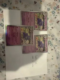 Gengar 094/165 Cosmos Holo Pokemon 151 Sam’s Club Promo Lot 3 (2 Promo + 1 Holo) - Image 1