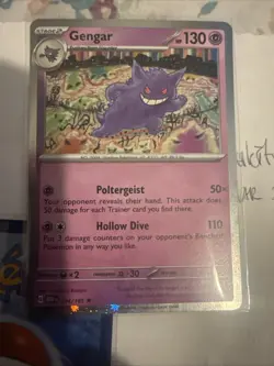 Gengar 094/165 Cosmos Holo Pokemon 151 Sam’s Club Promo Lot 3 (2 Promo + 1 Holo) - Image 4