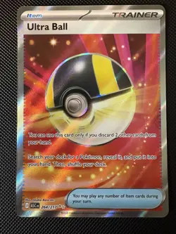 Pokemon TCG Ultra Ball Trainer 264/217 Ascended Heroes Full Art - Image 1