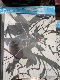 Japanese Pokemon Black Bolt White Flare Hardcover Binder With Set Of Extra Pages - Image 1