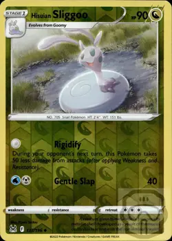 Hisuian Sliggoo 133/196 UC Lost Origin Pokemon Reverse Holo NM/M - Image 3
