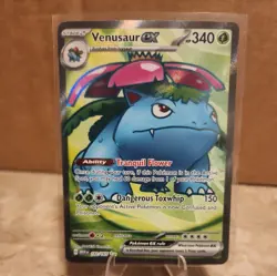 Pokemon TCG Venusaur ex Scarlet & Violet - 151 182/165 Holo Ultra Rare NM - Image 1