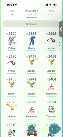 Pokemon Go (Stage 45) Shiny Legendary Zapdos & Articuno ( 21 Legends) - Image 5