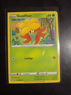 Gossifleur 014/072 Regular Pokemon Shining Fates ***** Miscut Sharp Corners **** - Image 1