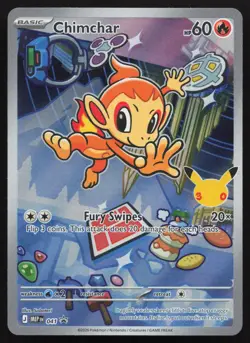 Chimchar 041 Holo MEP Mega Evolution Promo Pokemon - NM - Image 1
