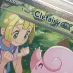Pokemon Lillie's Clefairy EX 184/159 Sv09 Holo Special Illustration Rare 190HP … - Image 5