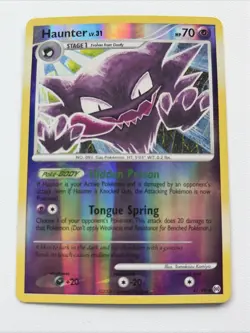2009 Pokemon, Platinum Arceus, #41/99 Haunter Lv. 31, Reverse Holo Uncommon - Image 1