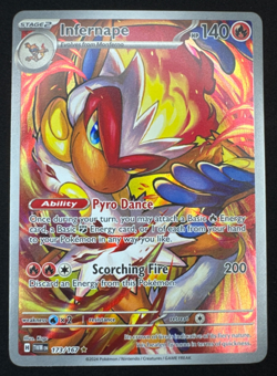 INFERNAPE 173/167 NM ILLUSTRATION RARE TWILIGHT MASQUERADE POKEMON 2024 - Image 1