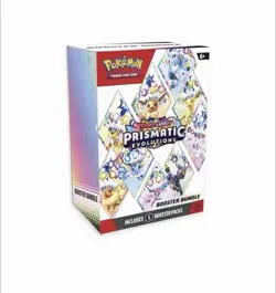 Pokemon TCG: Scarlet & Violet-Prismatic Evolutions Booster Bundle (6 Packs) - Image 1