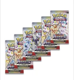 Pokemon TCG: Scarlet & Violet-Prismatic Evolutions Booster Bundle (6 Packs) - Image 2