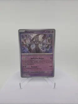 Mewtwo Pokemon 151 Reverse Holo Rare 150/165 Near Mint - Image 1