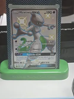 Pokemon TCG Mewtwo GX SV59/SV94 Holo Full Art Shiny Rare Hidden Fates - Image 1