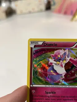 Pokemon Diancie 71/119 XY Phantom Forces Holo Rare Basic HP90 2014 - Image 4
