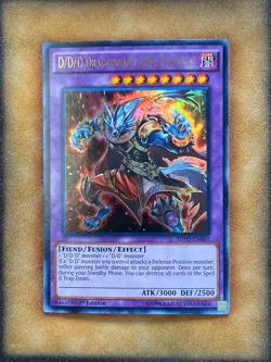 Yugioh D/D/D Dragonbane King Beowulf SDPD-EN041 Ultra Rare 1st Ed NM - Image 1
