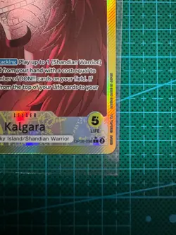 One Piece TCG Kalgara Alt Art Leader OP08-098 Two Legends English - Image 5