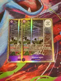 2x One Piece TCG Mamaragan OP15-078 SR EVENT Adventure on Kami’s Island - Image 1