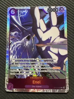 One Piece Adventure on Kami’s Island - ENEL SR #OP15-060 ENGLISH CCG - Image 1