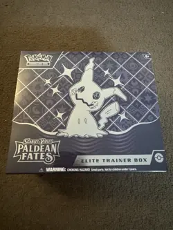 Paldean Fates Elite Trainer Box ETB Pokemon TCG New Sealed - Image 1