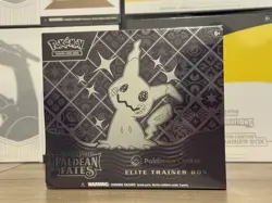 Pokemon Paldean Fates SEALED POKEMON CENTER EXCLUSIVE Elite Trainer Box ETB - Image 1