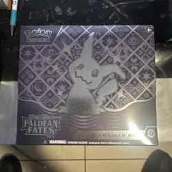 Pokemon TCG 1x Paldean Fates Elite Trainer Box Factory Sealed ETB * Case-Fresh * - Image 1