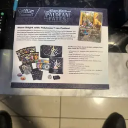 Pokemon TCG 1x Paldean Fates Elite Trainer Box Factory Sealed ETB * Case-Fresh * - Image 2