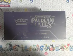 Paldean Fates Pokemon Center Elite Trainer Box New Sealed Exclusive ETB SV4.5 - Image 3