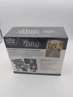 POKEMON TCG SCARLET & VIOLET PALDEAN FATES SEALED ELITE TRAINER BOX ETB - Image 4