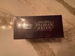 Pokemon TCG Scarlet & Violet Paldean Fates ETB Elite Trainer Box NEW Sealed - Image 3
