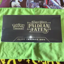 Pokemon TCG Scarlet & Violet Paldean Fates ETB Elite Trainer Box NEW Sealed - Image 5