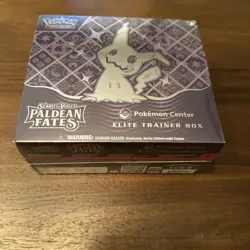 Paldean Fates Pokemon Center Elite Trainer Box PC ETB Factory Sealed - Image 3