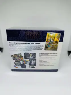 Pokemon TCG 1x Paldean Fates Elite Trainer Box Factory Sealed ETB With Acrylic 820650856181 - Image 3