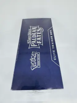 Pokemon TCG 1x Paldean Fates Elite Trainer Box Factory Sealed ETB With Acrylic 820650856181 - Image 5