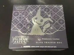 Paldean Fates (Pokemon Center) Elite Trainer Box ETB Factory sealed-NEW - Image 1