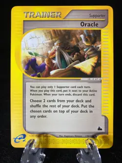 Oracle 138/144 Skyridge Common Pokemon TCG Card NM Never Played - Image 1