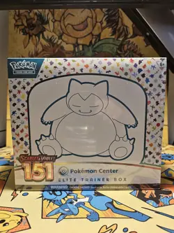 151 Pokemon Center Exclusive Elite Trainer Box ETB Scarlet & Violet - New sealed - Image 2
