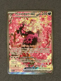 Fezandipiti ex SIR Special Illustration Rare Ascended Heroes Pokemon TCG 288/217 - Image 2