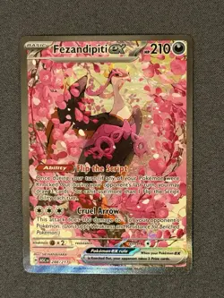 Fezandipiti ex SIR Special Illustration Rare Ascended Heroes Pokemon TCG 288/217 - Image 3